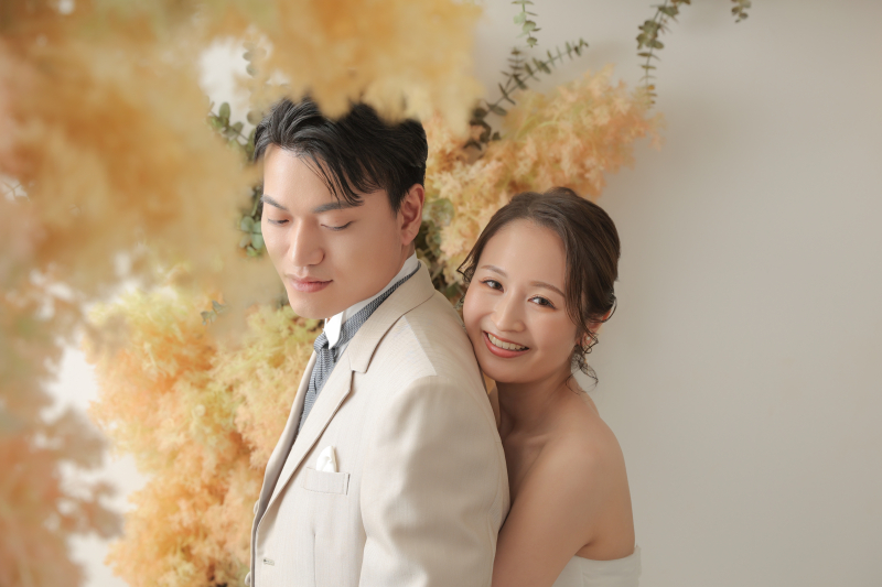 お花に包まれて