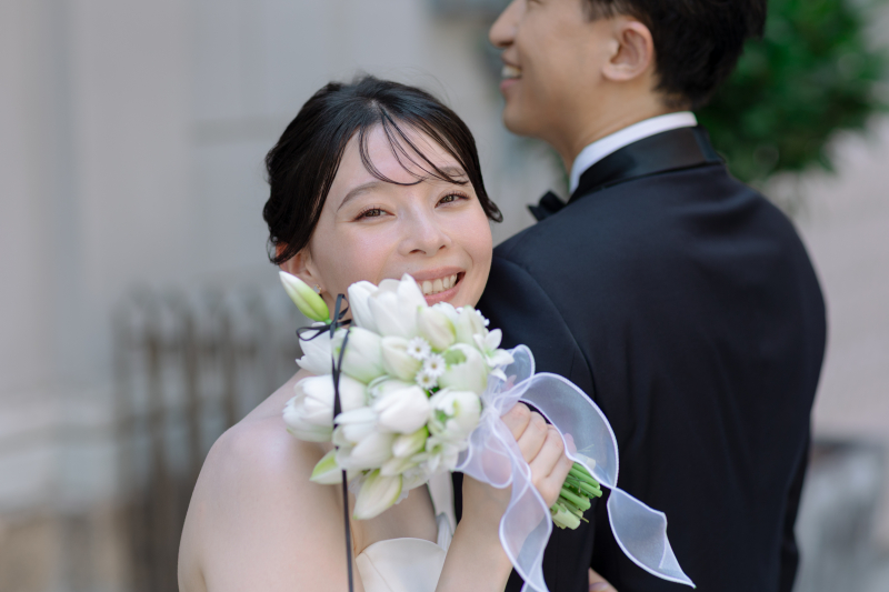 持ち込みブーケと