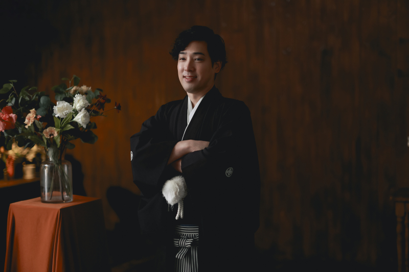 新郎様のソロショット
