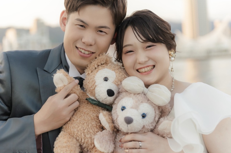 ぬいぐるみショット