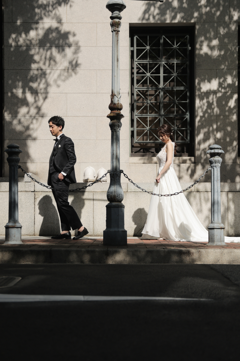 かっこいい木漏れ日ショットも