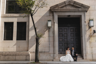 お昼の居留地撮影！