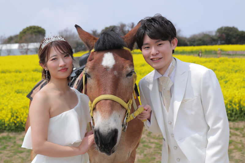 スリーショット