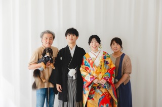 大切な家族と一緒に♡和装前撮り