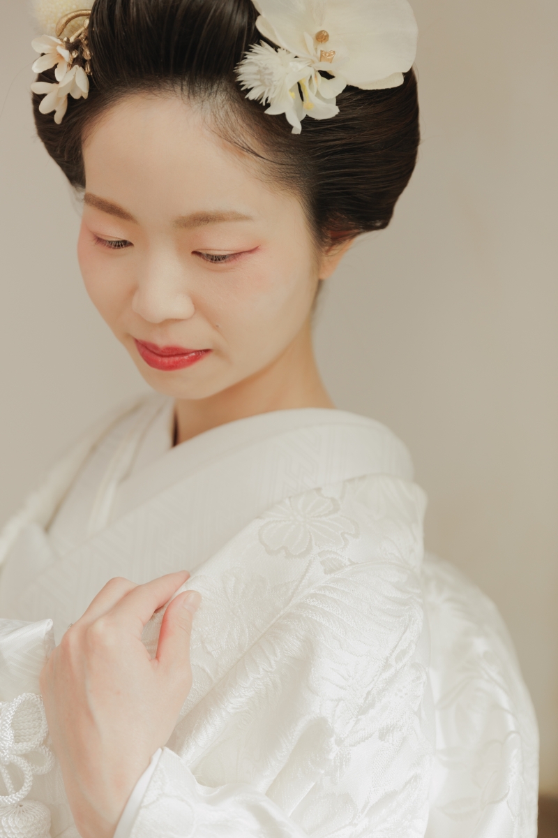 新婦様のソロショット