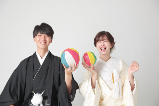 和装撮影_アイテムを使って・・・