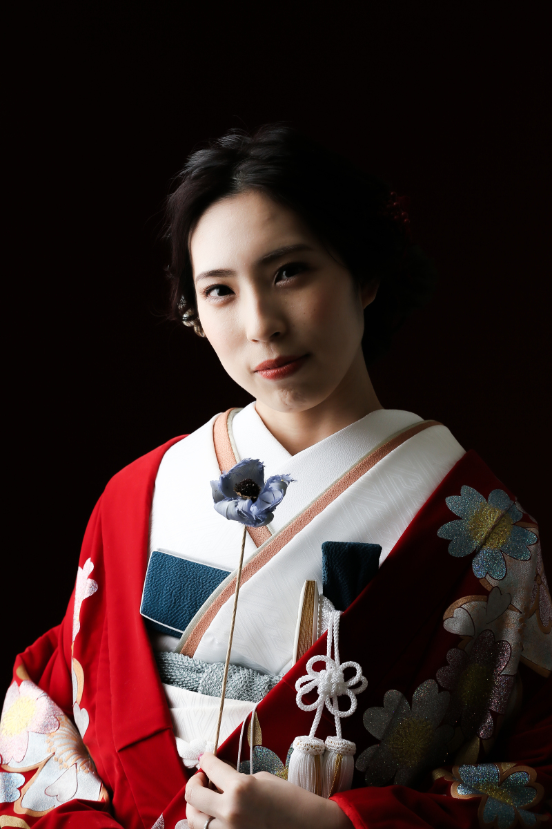 クールな和装ソロ