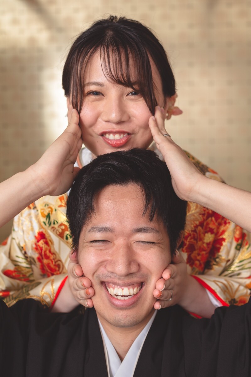 楽しさあふれるポージング