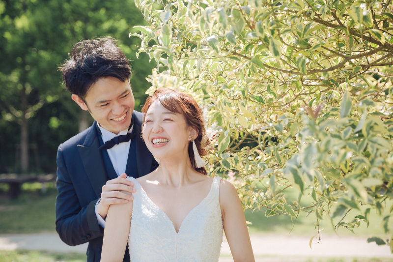 自然な表情を・・・