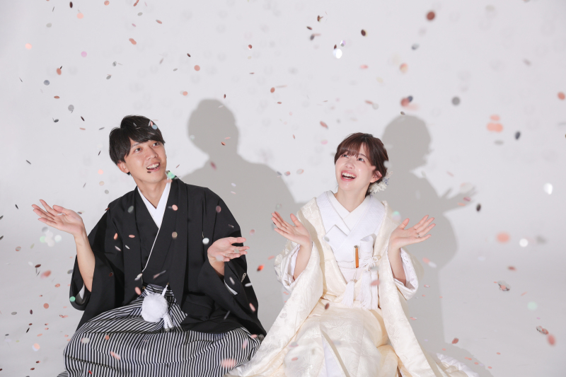 コンフェッティシャワー！