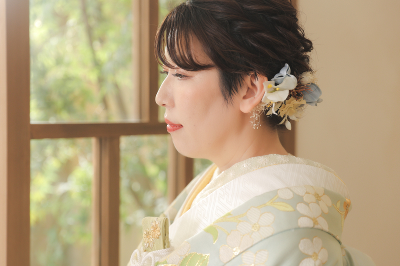 新婦様のソロのお写真