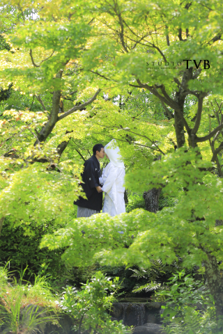 白無垢でのロケーション