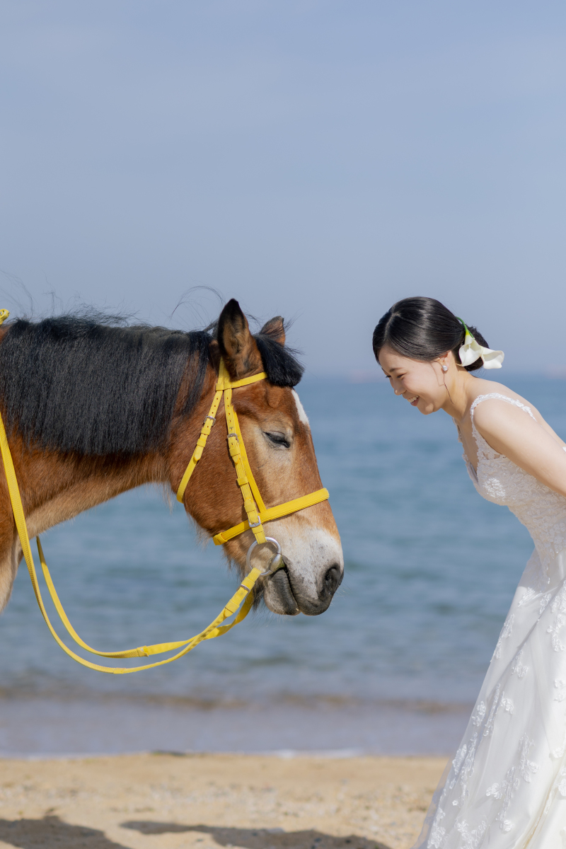 まずは新婦様から