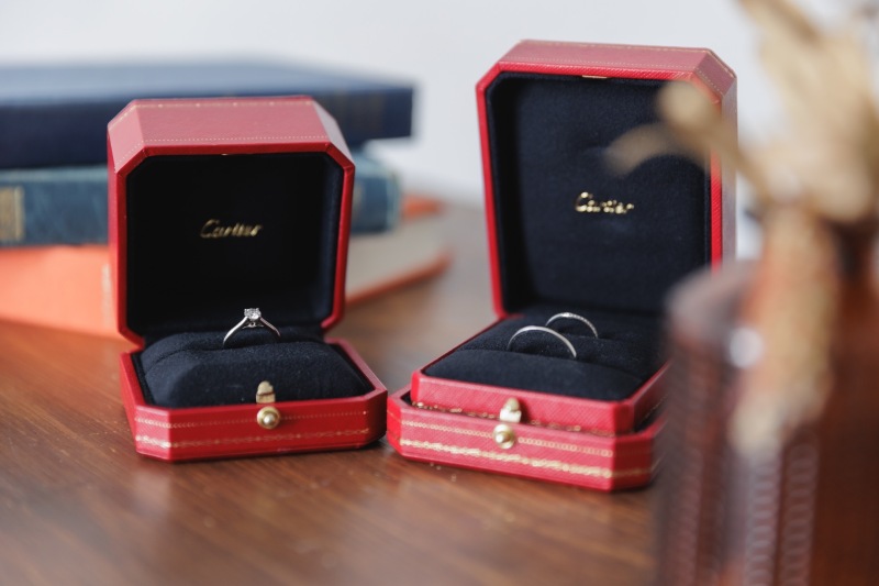 指輪ケースで、、、