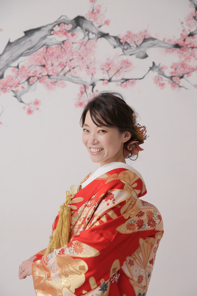 新婦様ソロの笑顔！！！