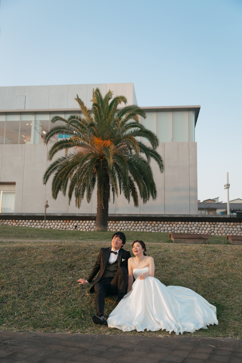 ハーバーランドの夕方