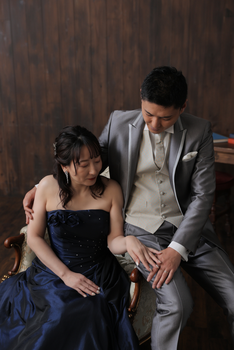 木目調の茶色の背景も素敵！