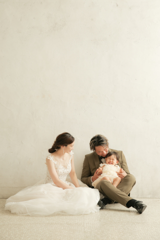 お子様との撮影もできる！ハウススタジオ