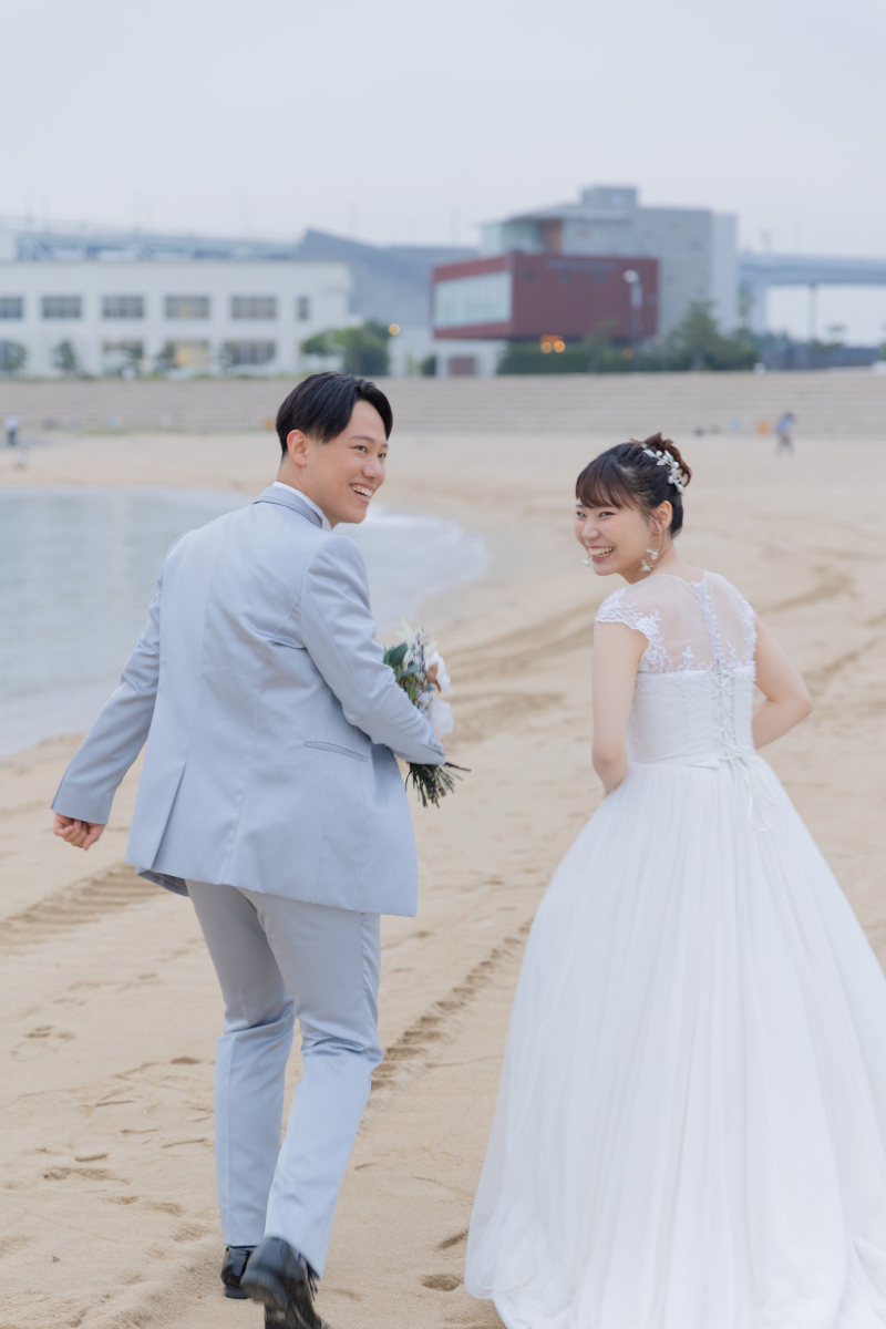 振り向きショット