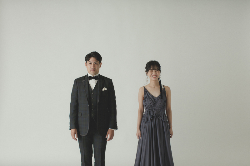 ウエディングドレス×カラードレス