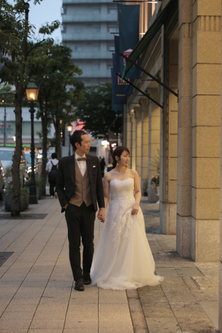 スタジオからの居留地撮影