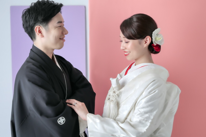 カラー壁紙を使って