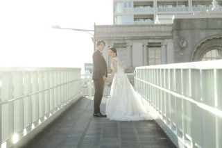 日の入り前から夜の撮影まで