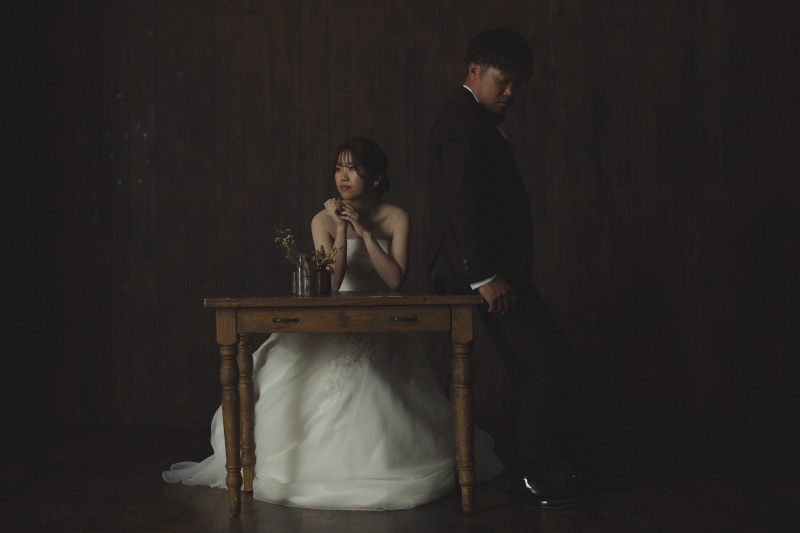 木目の背景を使うと・・