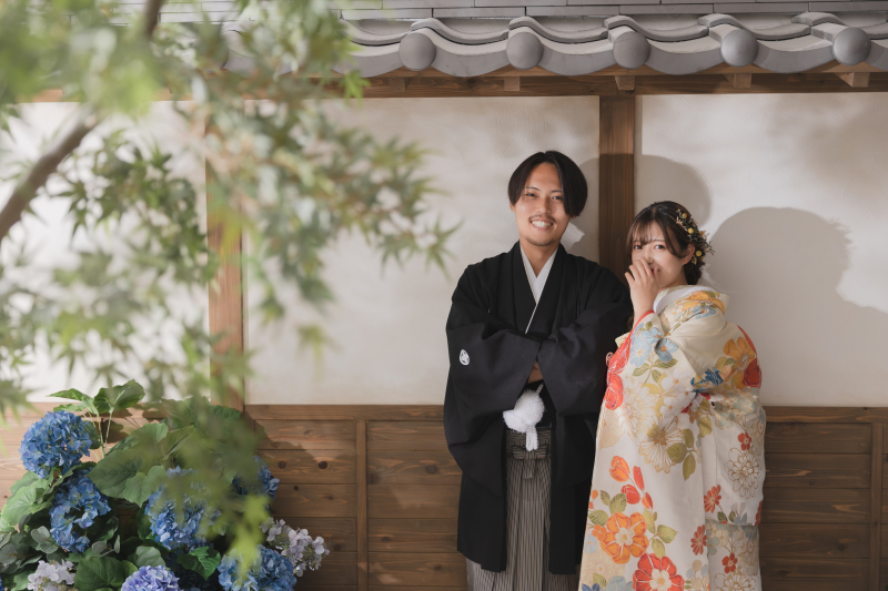 紫陽花の花言葉は「愛情」