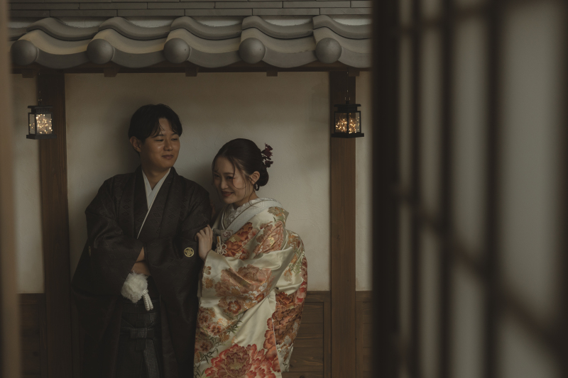 くっついてかわいらしく