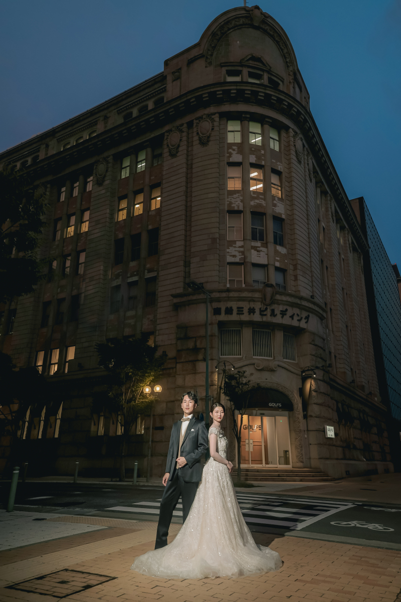 夜の居留地撮影