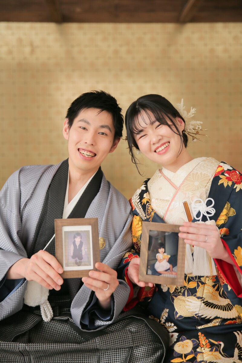 成長したおふたりの晴れ姿*