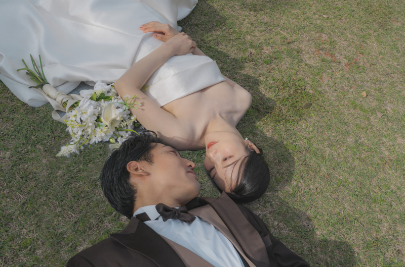 寝転びショット