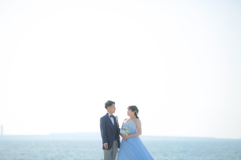 青い空！青い海！青いドレス！