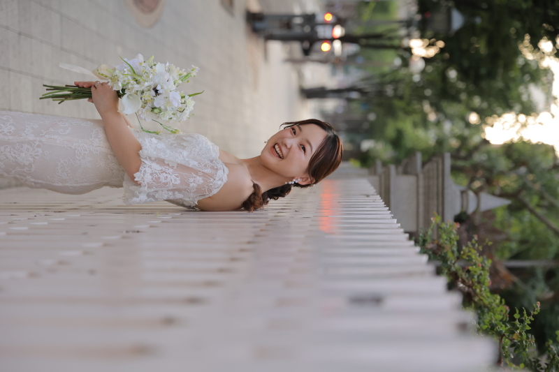 新婦様のソロショット
