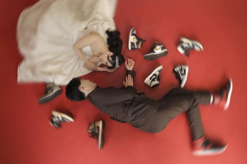 上からも