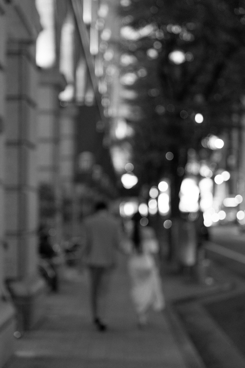 最後はお二人の後ろ姿で