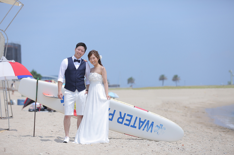 海で撮影したーい