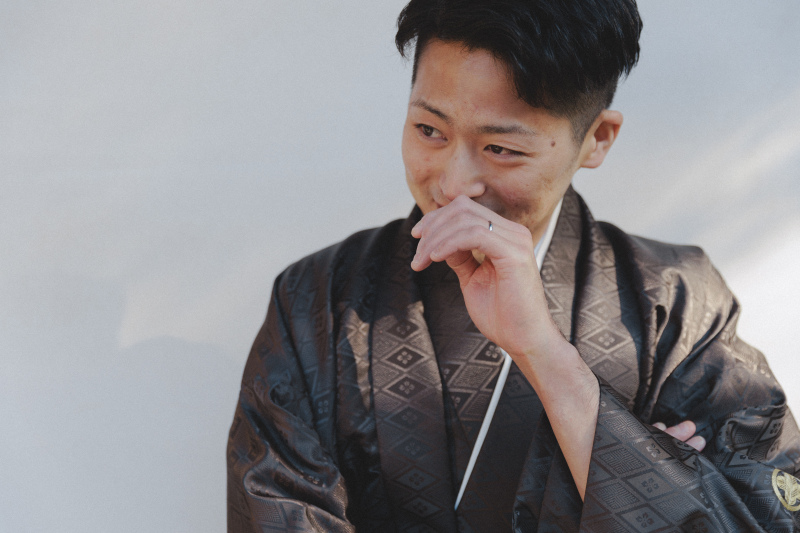 新郎様のソロカット