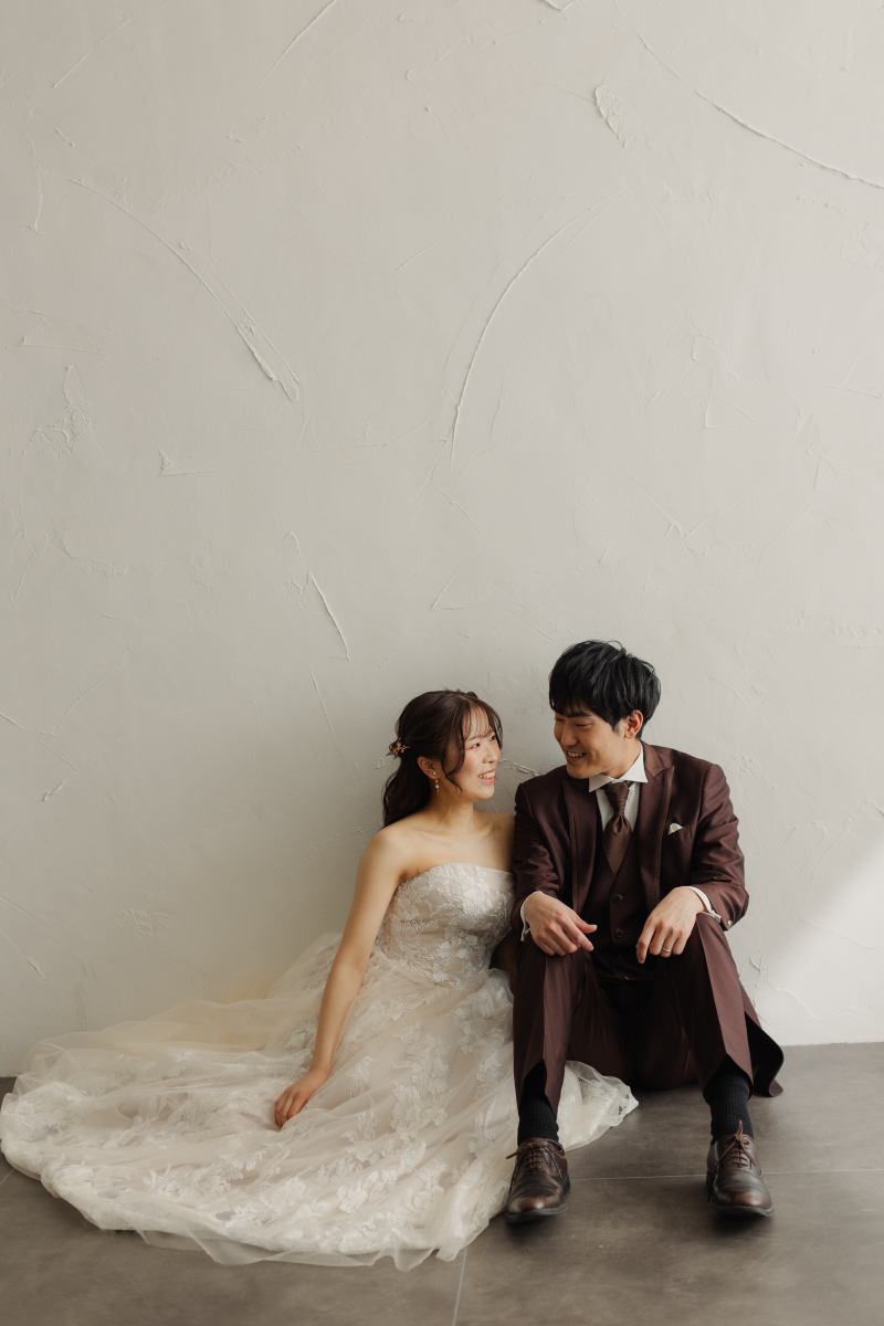 自然な笑顔のひととき