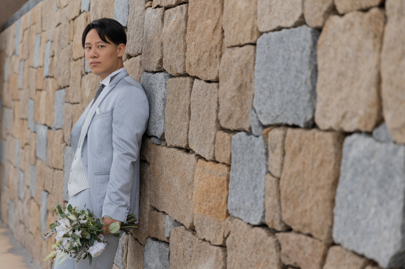 新郎さんソロショット