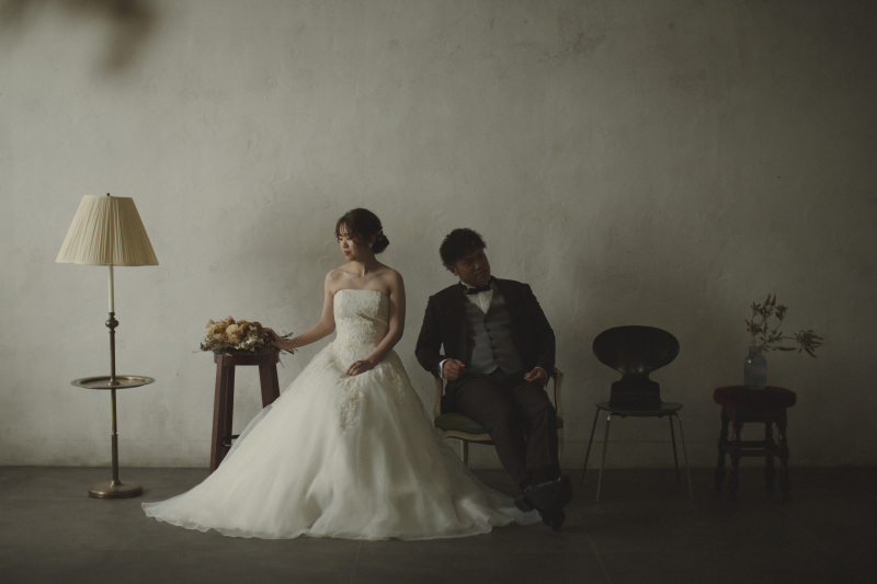 背景を変えて家具などを使って・・・