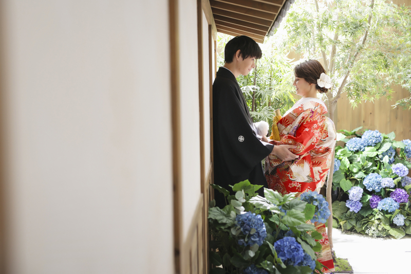 お次は和装の撮影スタート!!!