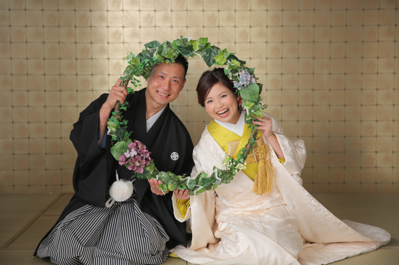 手作りのリース！