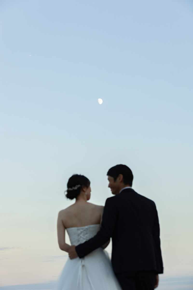月とお二人