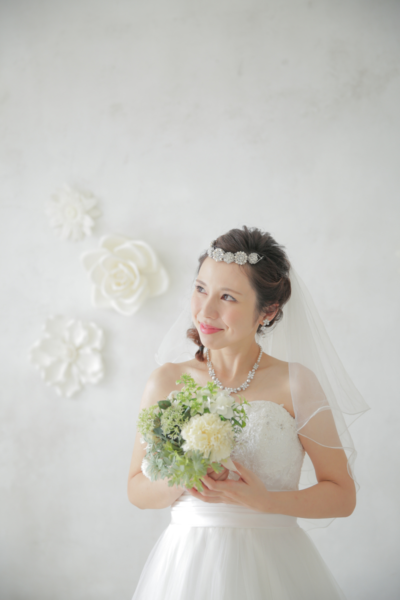 シンプルな背景も!