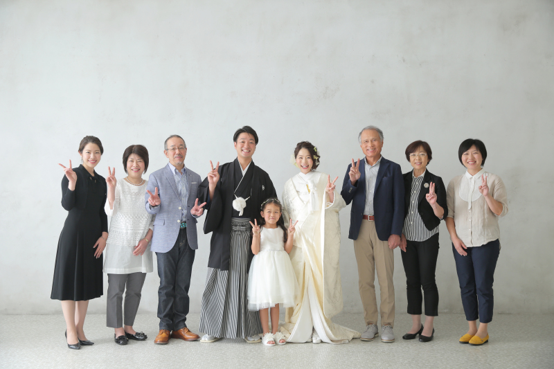 ご家族写真も撮れますよ！