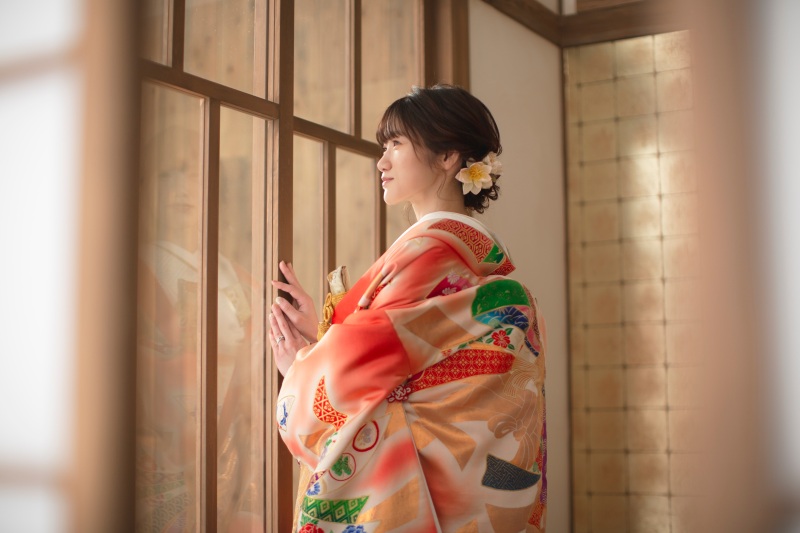 新婦さんのソロショット