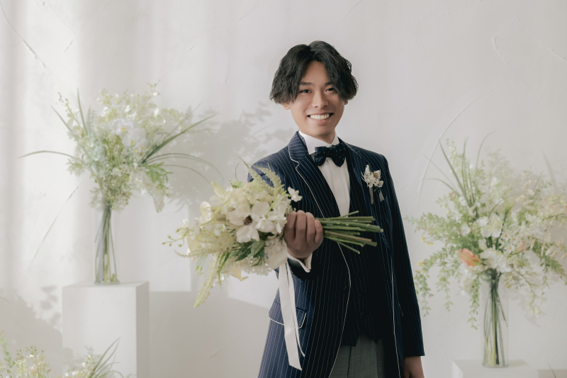 爽やかな笑顔が印象的