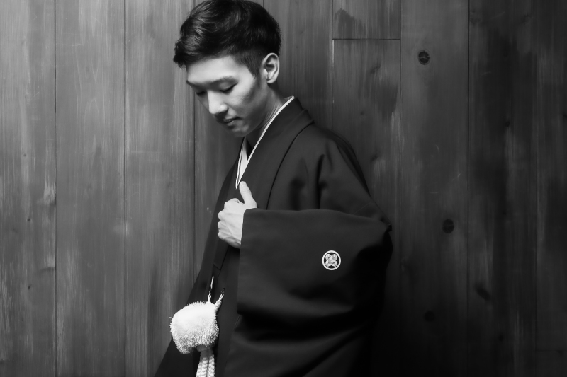 白黒でかっこよく